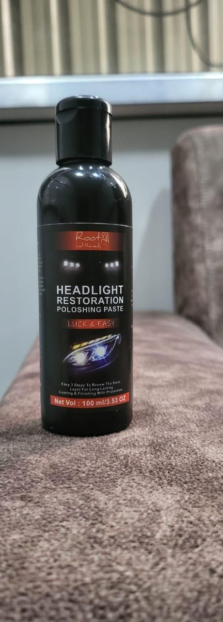 Headlight Restoration Polishing Paste 200 ml Pack of 2