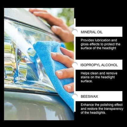 Headlight Restoration Polishing Paste 200 ml Pack of 2