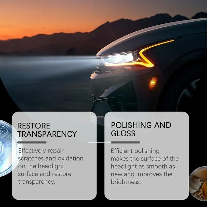 Headlight Restoration Polishing Paste 200 ml Pack of 2